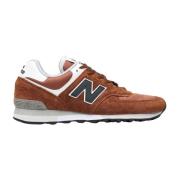 New Balance Mocka och Mesh Sneakers Brown, Herr