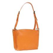 Louis Vuitton Vintage Pre-owned Laeder louis-vuitton-vskor Orange, Dam