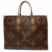 Louis Vuitton Vintage Pre-owned Tyg louis-vuitton-vskor Brown, Dam