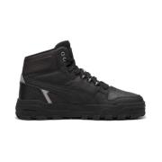 Puma Retro High-top Sneakers Stil Komfort Black, Herr