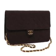 Chanel Vintage Pre-owned Bomull chanel-vskor Brown, Dam