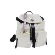 Moncler Pre-owned Pre-owned Nylon ryggsckar White, Dam