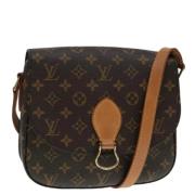 Louis Vuitton Vintage Pre-owned Canvas louis-vuitton-vskor Brown, Dam