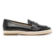 Michael Kors Svart Stängd Espadrille Flats Black, Dam