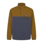 Patagonia Herr Lätt Synchilla Snap-T Pullover Multicolor, Herr