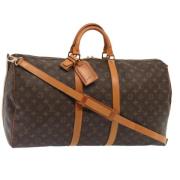 Louis Vuitton Vintage Pre-owned Canvas resvskor Brown, Dam