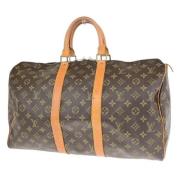 Louis Vuitton Vintage Pre-owned Canvas resvskor Brown, Dam