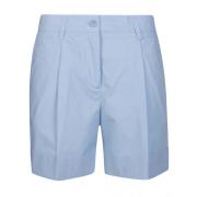 P.a.r.o.s.h. Bomullsshorts för kvinnor Blue, Dam