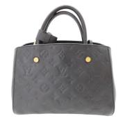 Louis Vuitton Vintage Pre-owned Canvas handvskor Black, Dam