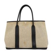 Hermès Vintage Pre-owned Canvas totevskor Beige, Dam