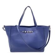 Valentino Vintage Pre-owned Laeder axelremsvskor Blue, Dam