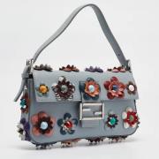 Fendi Vintage Pre-owned Laeder axelremsvskor Multicolor, Dam