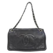 Chanel Vintage Pre-owned Laeder chanel-vskor Black, Dam