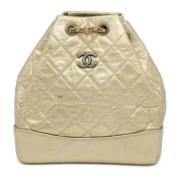 Chanel Vintage Pre-owned Laeder chanel-vskor Yellow, Dam