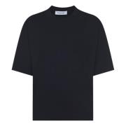 Études Svart Oversize Ficka T-shirts och Polos Black, Herr