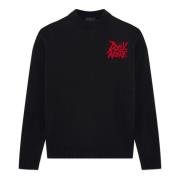 Dolly Noire Cù-Sìth Jacquard Sweater Black, Herr