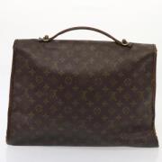 Louis Vuitton Vintage Pre-owned Canvas handvskor Brown, Dam