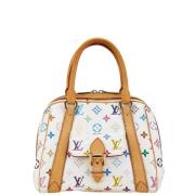 Louis Vuitton Vintage Pre-owned Canvas handvskor White, Dam