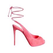 Christian Louboutin Eleganta högklackade skor Pink, Dam