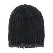 Avant Toi Navy Blue Corn Cob Stitch Hat Blue, Herr