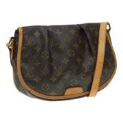 Louis Vuitton Vintage Pre-owned Canvas louis-vuitton-vskor Brown, Dam