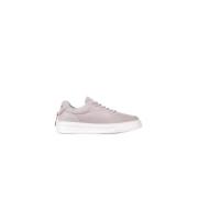 Barracuda Ivory Läder Sneakers Perforerade Detaljer Gummisula Beige, H...