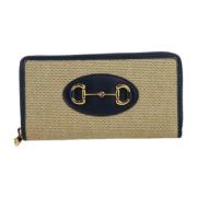 Gucci Vintage Pre-owned Canvas plnbcker Beige, Dam