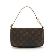 Louis Vuitton Vintage Pre-owned Canvas kuvertvskor Brown, Dam