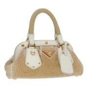 Prada Vintage Pre-owned Laeder prada-vskor Beige, Dam