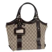 Gucci Vintage Pre-owned Laeder gucci-vskor Brown, Dam