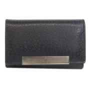 Gucci Vintage Pre-owned Laeder nyckelhllare Black, Dam