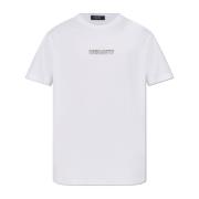 Dsquared2 T-shirt med upphöjt logotyp White, Herr