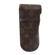 Louis Vuitton Vintage Pre-owned Canvas necessrer Brown, Dam