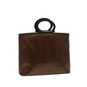 Celine Vintage Pre-owned Tyg totevskor Brown, Dam