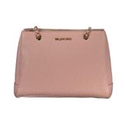 Valentino by Mario Valentino Rosa Polyeten Handväska Pink, Dam