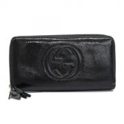 Gucci Vintage Pre-owned Tyg plnbcker Black, Dam