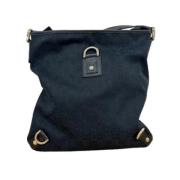 Gucci Vintage Pre-owned Canvas axelremsvskor Black, Dam