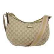 Gucci Vintage Pre-owned Canvas gucci-vskor Beige, Dam