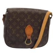 Louis Vuitton Vintage Pre-owned Canvas louis-vuitton-vskor Brown, Dam