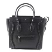 Celine Vintage Pre-owned Laeder handvskor Black, Dam