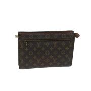 Louis Vuitton Vintage Pre-owned Canvas louis-vuitton-vskor Brown, Dam