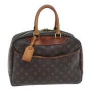 Louis Vuitton Vintage Pre-owned Canvas handvskor Brown, Dam