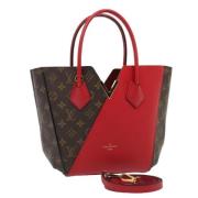 Louis Vuitton Vintage Pre-owned Canvas handvskor Red, Dam