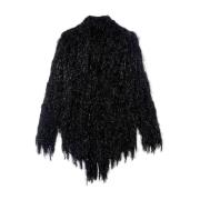 Stella McCartney Glitter Tassel Skjorta Black, Dam