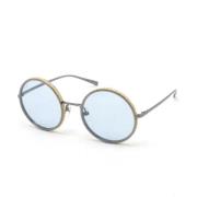 Chanel Vintage Pre-owned Glas solglasgon Blue, Dam