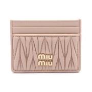 Miu Miu Pre-owned Pre-owned Laeder hem-och-kontorstillbehr Pink, Dam