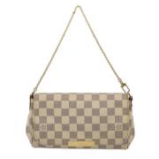 Louis Vuitton Vintage Pre-owned Canvas louis-vuitton-vskor White, Dam