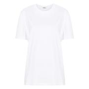 Tekla Vit Långärmad Sov T-shirt White, Dam