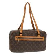 Louis Vuitton Vintage Pre-owned Canvas handvskor Brown, Dam