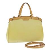 Louis Vuitton Vintage Pre-owned Laeder handvskor Beige, Dam